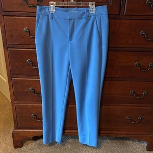 Zara pants crop periwinkle blue